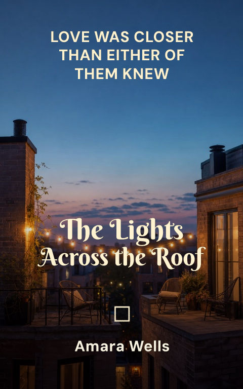 The Lights Across the Roof book cover made with Coverfairy